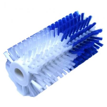 Brosse adaptable Fullwood Packo - 221529 - Brosse bleue et blanche L.125mm pour robot Fullwood M2 adaptable FP