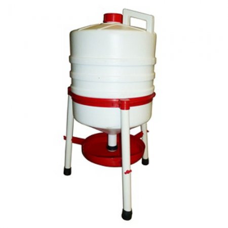 Abreuvoir pour volailles 25L corps et pieds plastique - 12308 - Abreuvoir pour volailles 25L corps et pieds plastique