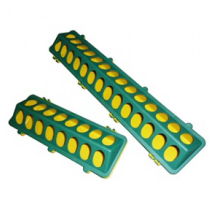 Mangeoire pour poussins plastique à trous - 12346 - Mangeoire pour poussins plastique à trous 30cm