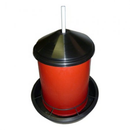 Trémie plastique 18kg pour poules complet - 12356 - Trémie plastique 18kg pour poules complet