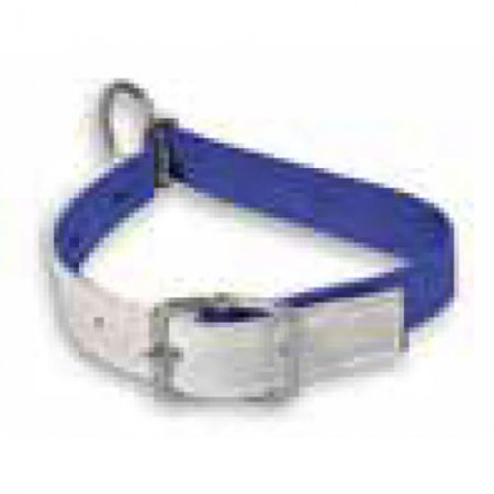 Collier pour ovins renforcement cuir - 12398 - Collier pour ovins renforcement cuir - bleu
