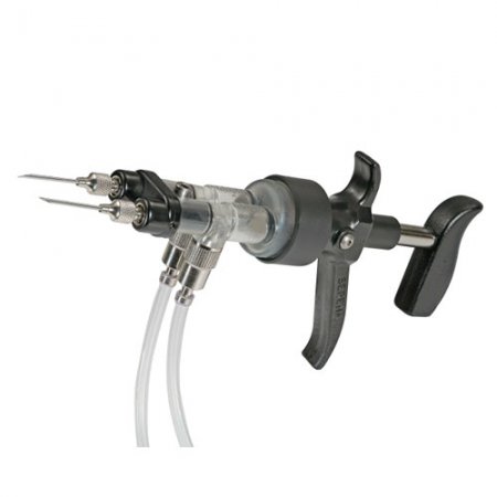 Seringue automatique double Serena avec tube 0,5-0,5ml usage vétérinaire - 12455 - Seringue automatique double Serena avec tube 0,5-0,5ml