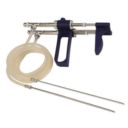 Seringue automatique double Socorex avec tube 0,5-0,5ml usage vétérinaire - 12457 - Seringue automatique double Socorex avec tube 0,5-0,5ml