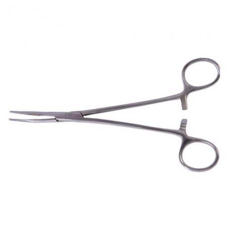 Pince hémostatique Kelly inox - 12470 - Pince hémostatique courbée Kelly inox 18cm