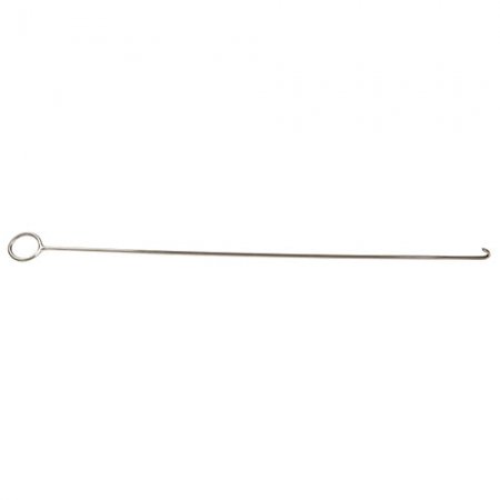 Crochet obstétrique inox 54cm - 12493 - Crochet obstétrique inox 54cm