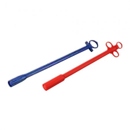 Lance bolus plastique sans poignée - 12502 - Lance bolus plastique sans poignée 30cm - bout d.17x40mm
