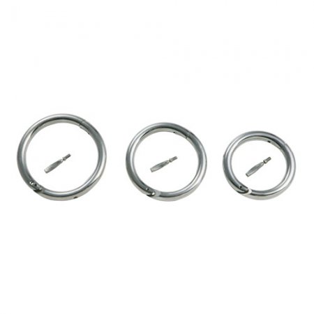 Anneau nasal inox pour bovins - 12514 - Anneau nasal pour bovins 5cm inox