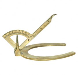 Jauge de sabots métal