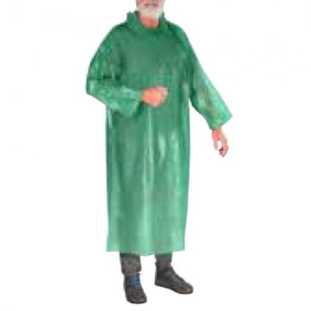 Blouse intégrale jetable polyéthylène verte ( Lot de 120 pièces ) - 12623 - Blouse intégrale jetable polyéthylène verte 140cm - Lot de 120 pièces