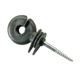 Isolateur à anneau avec vis standard - Lot de 25 pièces