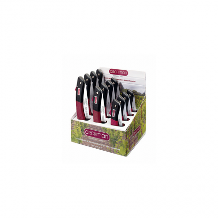 Présentoir carton avec 12 scies Archman - 13213 - Présentoir carton avec 12 scies Archman