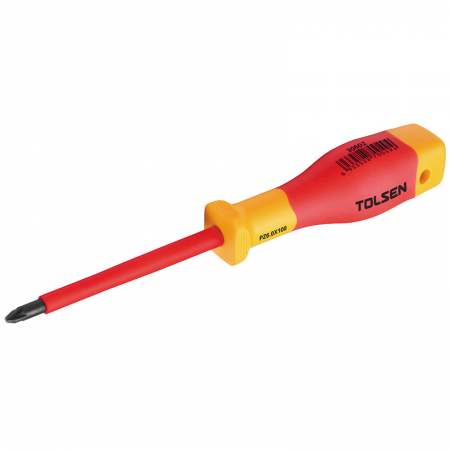 Tournevis Pozidriv isolé Tolsen - 13317 - Tournevis isolé Pozidriv PZ3X150mm Tolsen