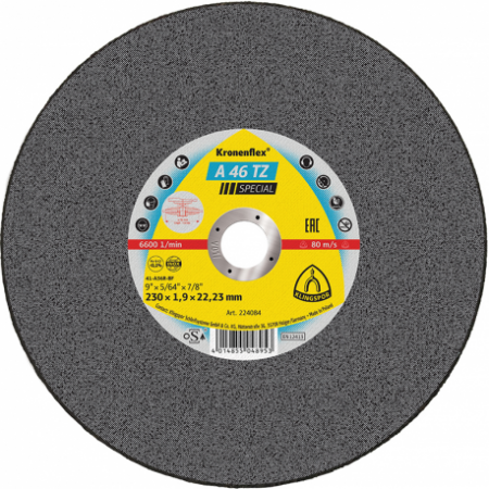 Disque à tronçonner 125mmX1,6- haute performance klingspor - 13499 - Disque à tronçonner 125mmX1,6- haute performance / Prix unitaire par lot de 25