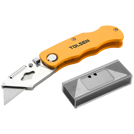 Cutter 19mm aluminium lame pliable Tolsen - 13600 - Cutter 19mm aluminium lame pliable Tolsen