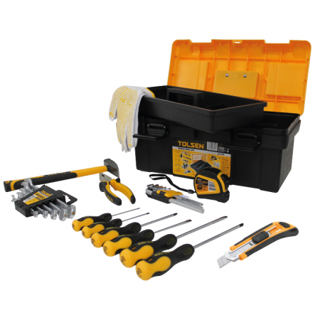 Boite 26 outils Tolsen - 13578 - Boite 26 outils Tolsen