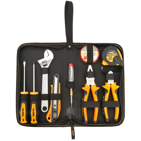 Trousse outillage 9 pièces Tolsen - 13579 - Trousse outillage 9 pièces Tolsen