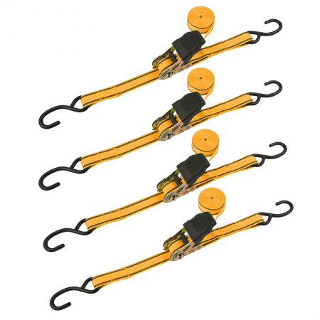 Kit 4 sangles 25mm x 5m Tolsen - 13583 - Kit 4 sangles 25mm x 5m Tolsen