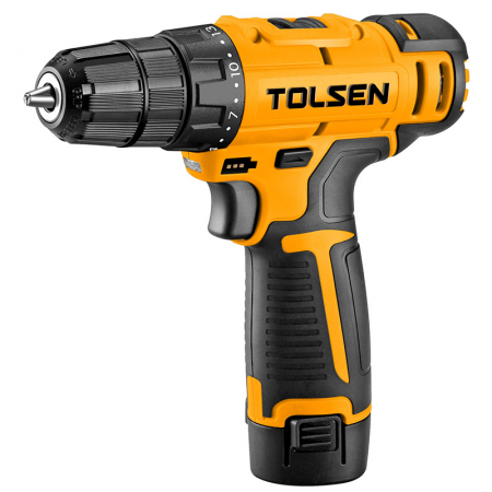 Perceuse visseuse dévisseuse sans fil 12V Li-ion Tolsen - 13628 - Perceuse visseuse dévisseuse sans fil 12V Li-ion Tolsen