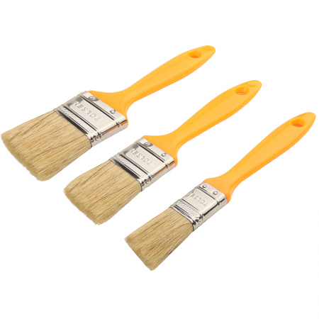 Lot 3 pinceaux plats Tolsen - 13652 - Lot 3 pinceaux plats Tolsen