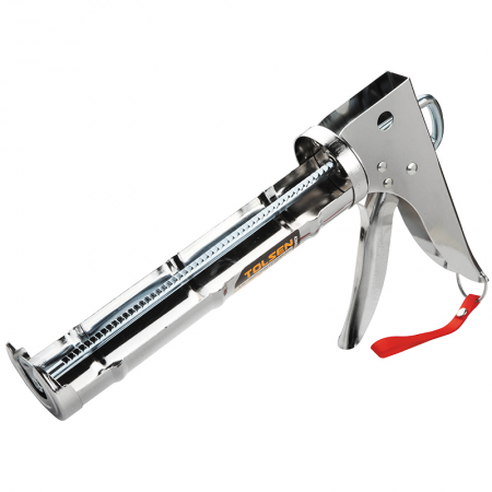 Pistolet mastic chrome Tolsen - 13667 - Pistolet mastic chrome Tolsen