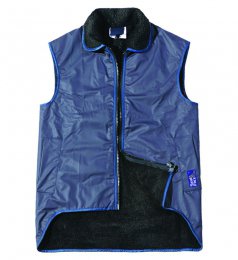Gilet sans manche bleu