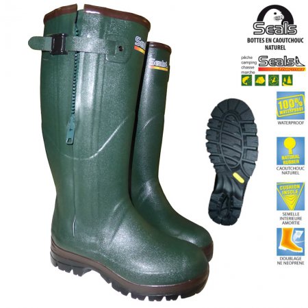 Bottes Seals Thermax à zipper - 13963 - Bottes Seals Thermax à zipper - Taille 39