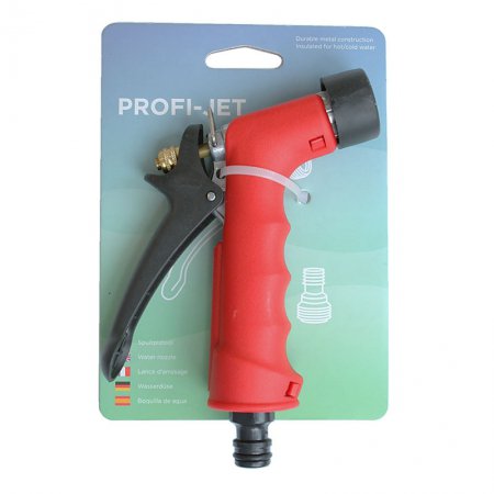Douchette Profi-Jet - 221585 - Douchette Profi-Jet rouge intérieur laiton 3/4" BSP raccord rapide