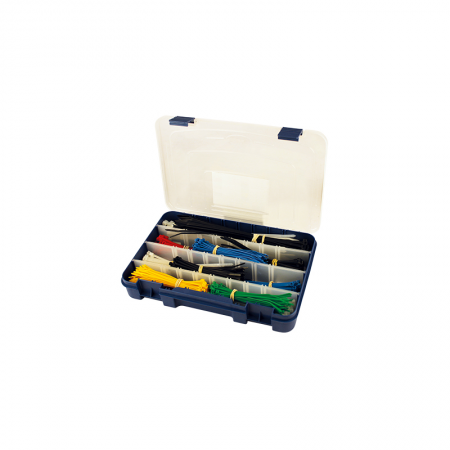 Assortiment de 450 serre câbles - 14215 - Assortiment de 450 serre câbles