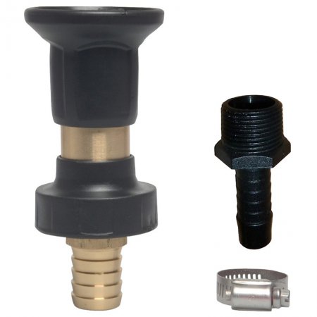 Douchette laiton d.19/25 tête rot. - 221597 - Douchette laiton d.19/25 tête rot.