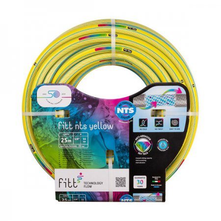 Tuyau NTS yellow - rouleau 25m - 221606 - Tuyau NTS yellow d.19 - rouleau 25m