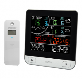 Station météo Wifi avec prévisions 3 jours et 1 capteur