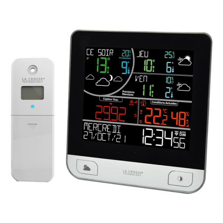 Station météo Wifi avec prévisions 3 jours et 1 capteur - 14232 - Station météo Wifi avec prévisions 3 jours et 1 capteur