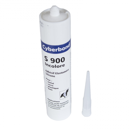 Colle silicone incolore 310ml Cyberbond S 900 - 14236/3 - Colle silicone incolore 310ml Cyberbond S 900  prix pièce/ Par 3 mini