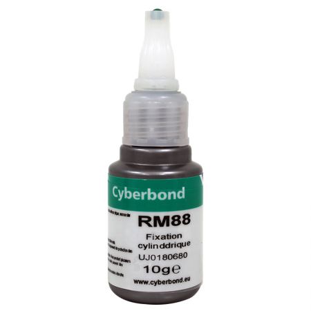 Colle anaérobie fixation cylindrique forte verte 10g Cyberbond RM 88 - 14246/3 - Colle anaérobie fixation cylindrique forte verte 10g Cyberbond RM 88    pièce/ Par 3 mini
