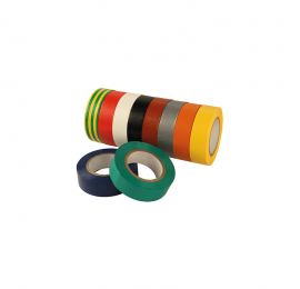 Assortiment 10 rouleaux PVC couleur isolant 15mmx10m
