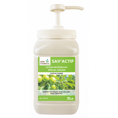 Savon d'atelier Sav'actif pomme 3L - 14445 - Savon d'atelier Sav'actif pomme 3L