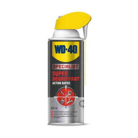 Aérosol WD40 super dégrippant système professionnel 400ml - 14452/3 - Aérosol WD40 super dégrippant système professionnel 400ml prix pièce/ Par 3 mini