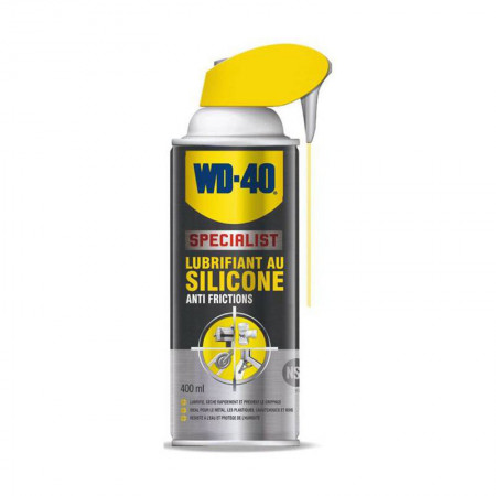 Aérosol WD40 lubrifiant au silicone système professionnel 400ml - 14454/3 - Aérosol WD40 lubrifiant au silicone système professionnel 400ml prix pièce/ Par 3 mini