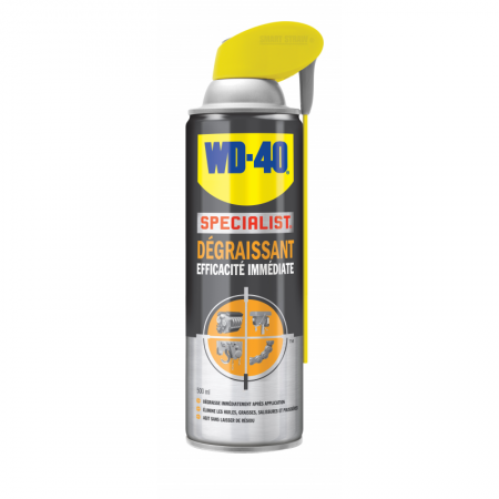 Aérosol WD40 dégraissant système professionnel 500ml - 14460/3 - Aérosol WD40 dégraissant système professionnel 500ml prix pièce/ Par 3 mini