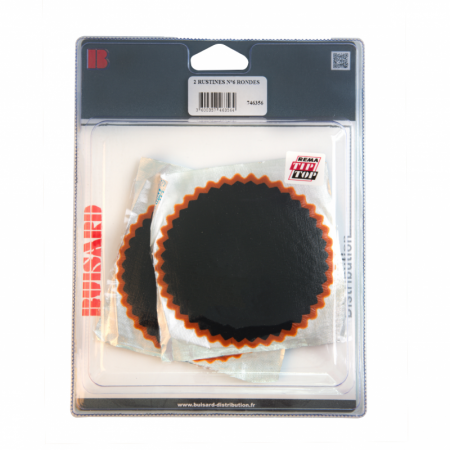 2 rustines n°6 rondes - 14498 - 2 rustines n°6 rondes