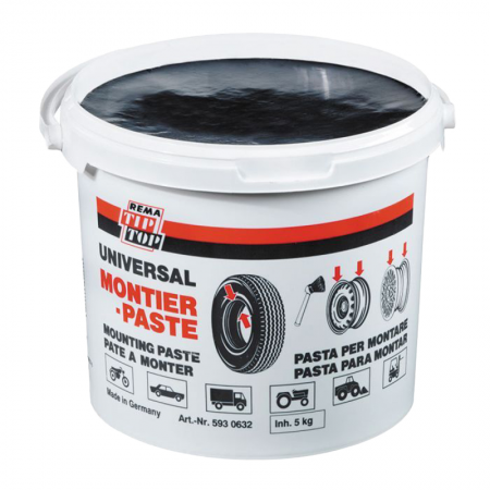 Pâte à pneu noire 5kg - 14573 - Pâte à pneu noire 5kg