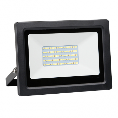 Projecteur Led extra plat noir 50W 4000LM - 14632/3 - rojecteur Led extra plat noir 50W 4000LM prix pièce/par 3 mini