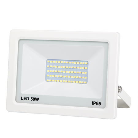 Projecteur Led extra plat blanc 50W 4000LM - 14643/3 - Projecteur Led extra plat blanc 50W 4000LM prix pièce/par 3 mini