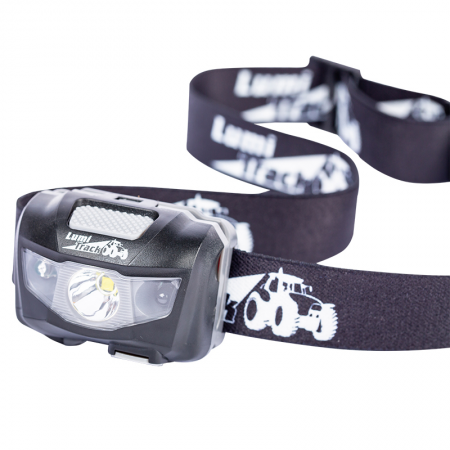 Lampe frontale Led rechargeable couleur blanche Lumitrack - 14763/3 - Lampe frontale Led rechargeable couleur blanche Lumitrack prix pièce/par 3 mini