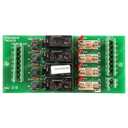 Forfait réparation carte relais GM3000 Gascoigne Melotte - BR2449 - Forfait réparation carte relais GM3000 Gascoigne Melotte