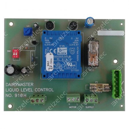 Forfait réparation carte niveau liquide Dairy Master - BR2485 - Forfait réparation carte niveau liquide Dairy Master