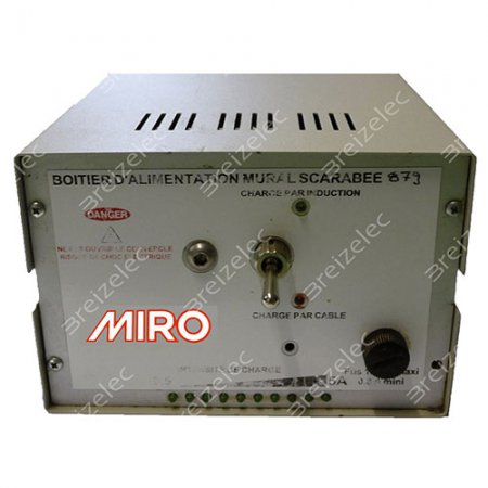 Forfait réparation boitier chargeur Scarabeo Miro - BR2606 - Forfait réparation boitier chargeur Scarabeo Miro