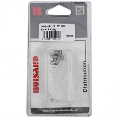 Ampoule H3 12V 55W Lumitrack sous blister / à l'unité - 14885 - Ampoule H3 12V 55W Lumitrack sous blister / à l'unité