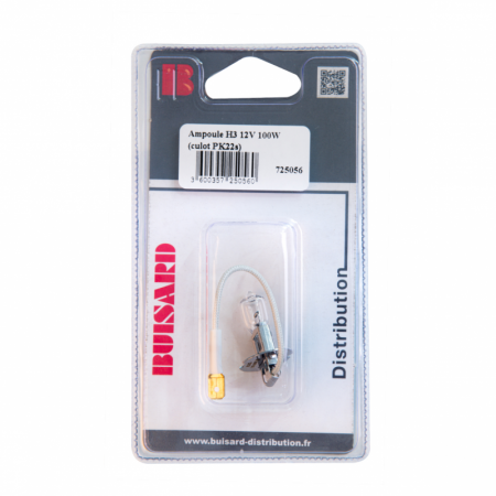 Ampoule H3 12V 100W Lumitrack sous blister / à l'unité - 14915 - Ampoule H3 12V 100W Lumitrack sous blister / à l'unité