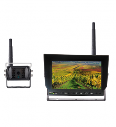 Kit rétrovision Visiotrack sans fil HD 120° écran 7"